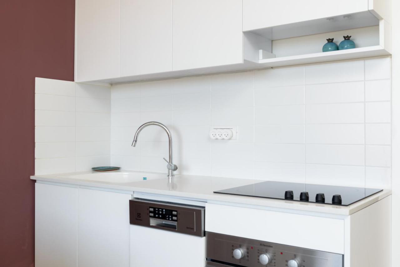 Bright & Modern 2Br With Balcony On Dizzengoff Daire Tel Aviv Dış mekan fotoğraf