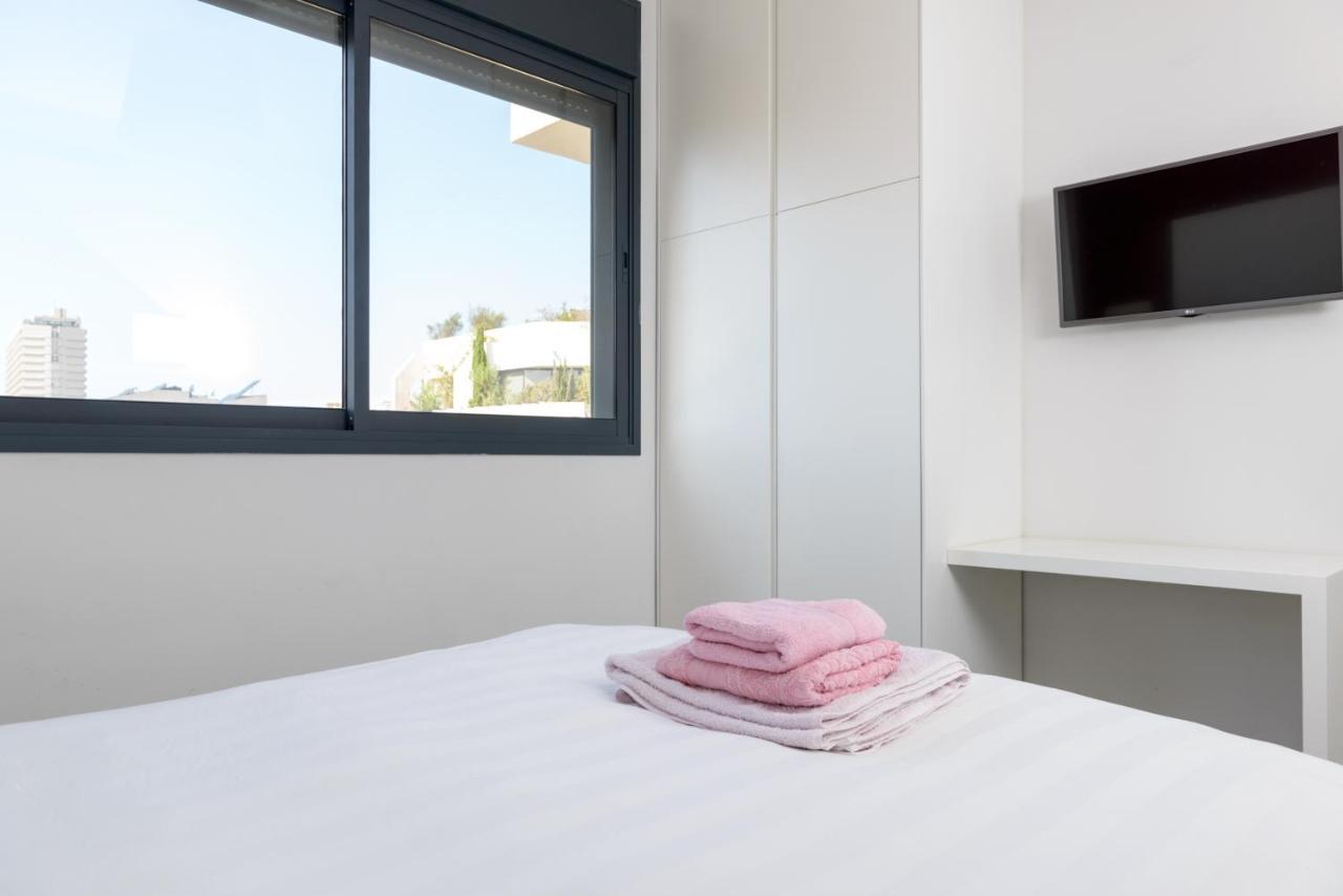 Bright & Modern 2Br With Balcony On Dizzengoff Daire Tel Aviv Dış mekan fotoğraf